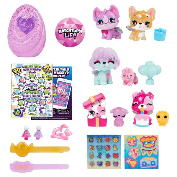 Hatchimals Набор игровой "Лунапарк с щенятами"
