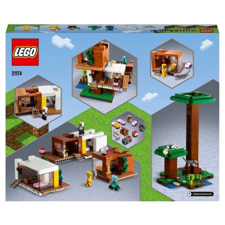 LEGO Minecraft Конструктор "Современный домик на дереве", 909 деталей