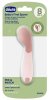 Chicco Ложка Babys First Spoon, 8+ месяцев / цвет розовый
