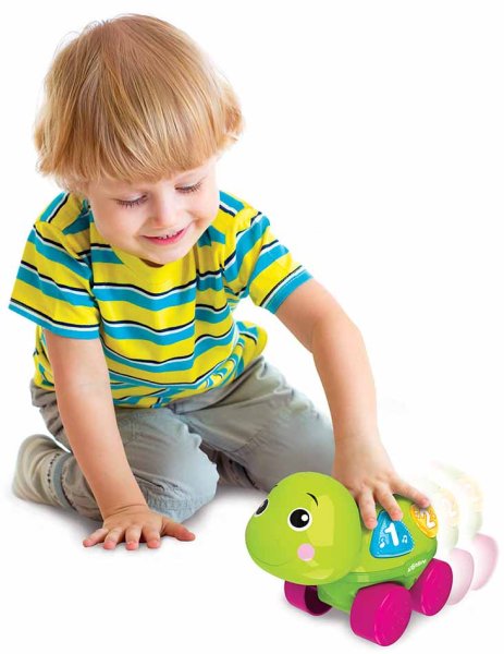 Азбукварик Музыкальная каталка "Черепашка"