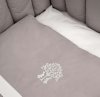 Lappetti Комплект для прямоугольной кроватки "Organic baby cotton", 6 предметов / цвет бежевый