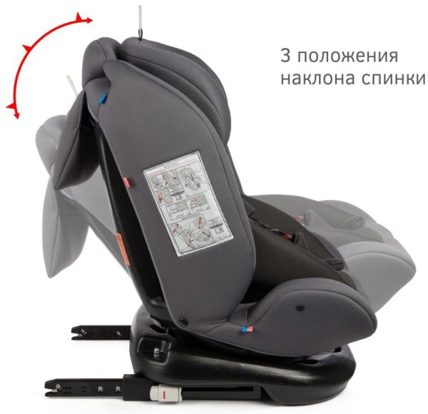 Siger Автокресло Престиж Isofix (0-36 кг) / цвет маренго люкс