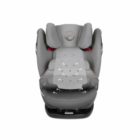 Cybex Детское автокресло Pallas S-Fix Rebel Red гр. 1/2/3 / цвет красный
