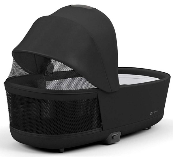 Cybex Коляска 2 в 1 Priam IV Rosegold / цвет Sepia Black (черный), рама розовое золото