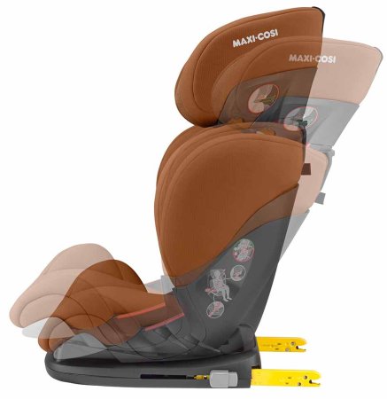 Maxi-Cosi Автокресло RodiFix Air Protect (15-36 кг) / цвет Authentic Cognac (коричневый)