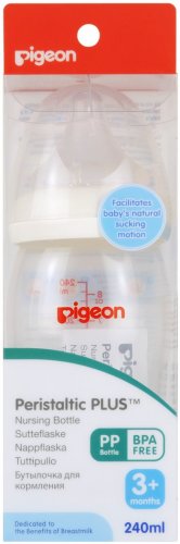 Бутылочка для кормления PIGEON Перистальтик Плюс, 240 мл.