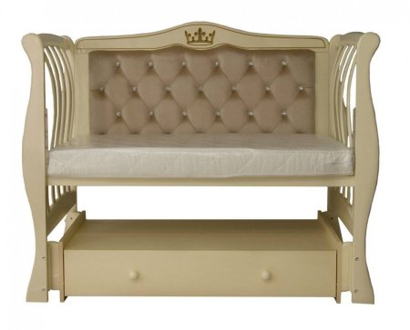 Bambini Moretti Кроватка "Витэлия Люкс плюс два" / цвет слоновая кость