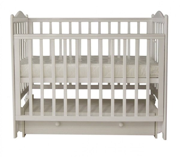 Bambini Moretti Кроватка детская Вави универсальный маятник / цвет белый