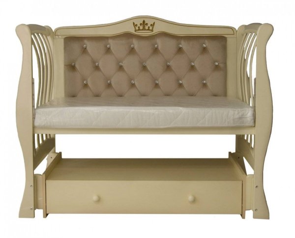 Bambini Moretti Кроватка "Витэлия Люкс плюс два" / цвет слоновая кость