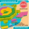 Bondibon Настольная логическая игра-головоломка БондиЛогика Цветная черепашка / цвет зеленый