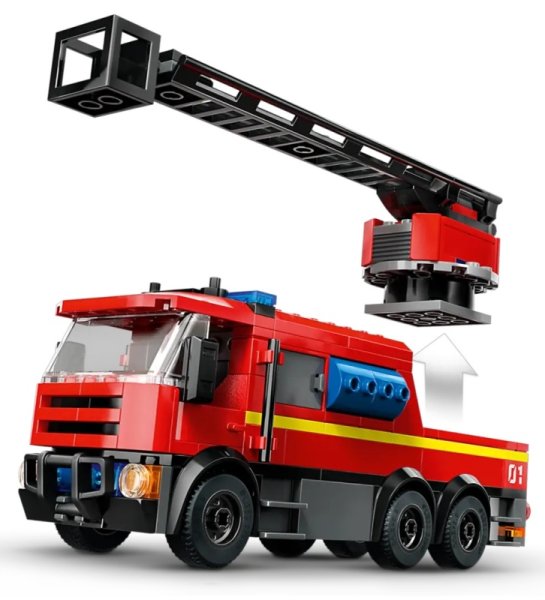 Lego Конструктор City Пожарная часть с пожарной машиной