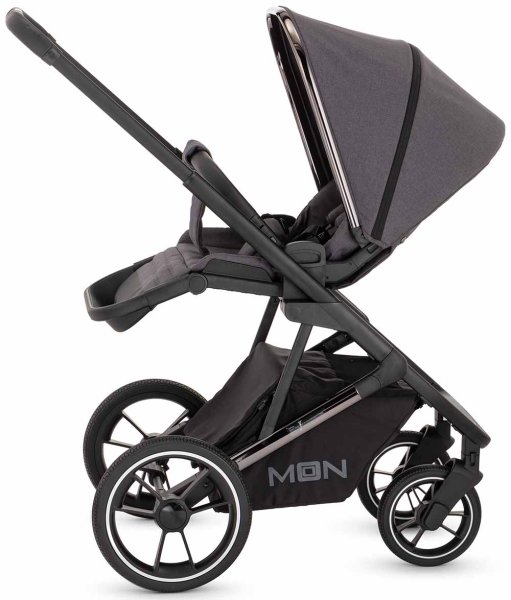 Moon Коляска 2 в 1 Style 2023 / цвет Black Chrome Anthrazit (серый)