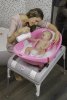 Ok baby горка для ванны buddy мишка / цвет розовый 66 для купания младенца