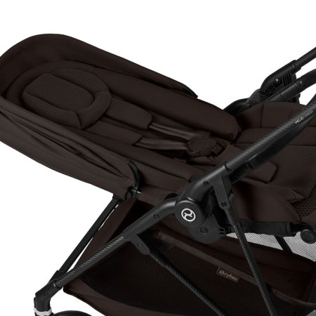 Коляска прогулочная Melio Carbon+дожд 2026 (Chocolate Brown)