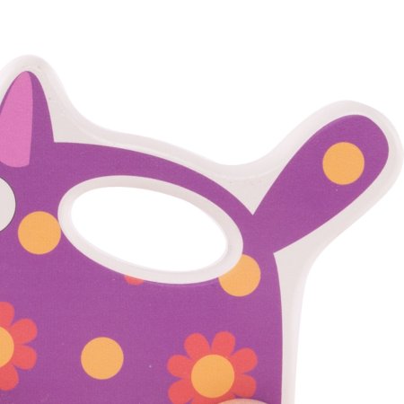 Деревяшки Каталка Кошечка Мяу / цвет фиолетовый