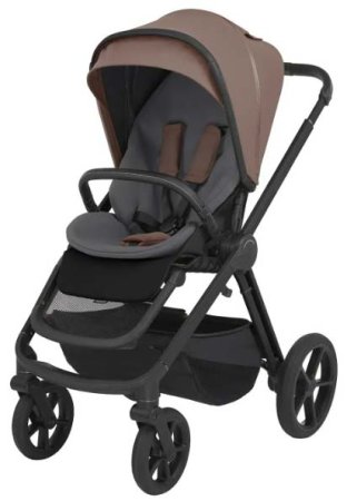 Espiro Коляска 2 в 1 Miloo / цвет sensual sunset (бежево-розовый)