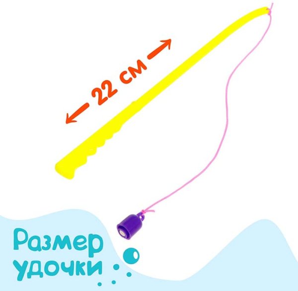 Рыбалка магнитная "Милые рыбки"