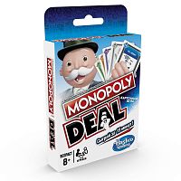Hasbro Игра настольная карточная "Монополия Сделка" 8+					