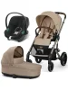 Коляска Cybex Balios S Lux TPE 3в1(+дожд) (Almond Beige)