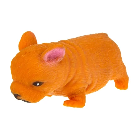 1Toy Игрушка-антистресс Крутой замес Супер Бульдог тянущийся / цвет оранжевый, серый