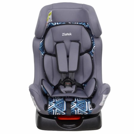 Zlatek Детское автомобильное кресло Flagman / цвет серый, синий