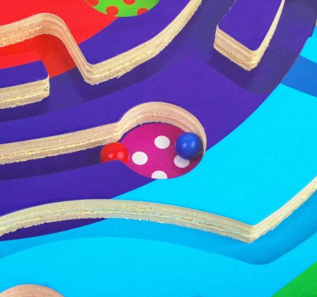 Лабиринт магнитный "Улитка - учимся считать"