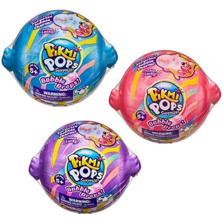 Pikmi Pops Набор с одним героем Bubble Drops Неоновая серия