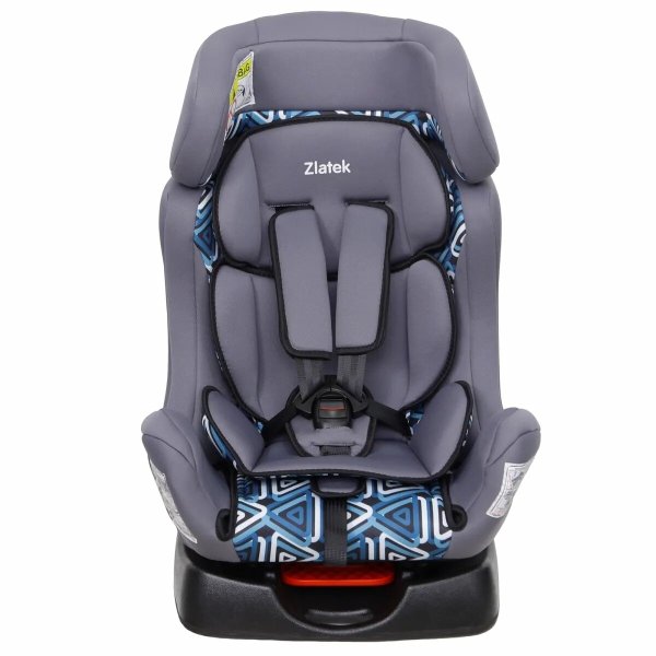 Zlatek Детское автомобильное кресло Flagman / цвет серый, синий