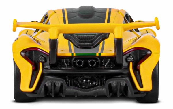 Автопанорама Машинка металлическая Mclaren P1 GTR / цвет желтый