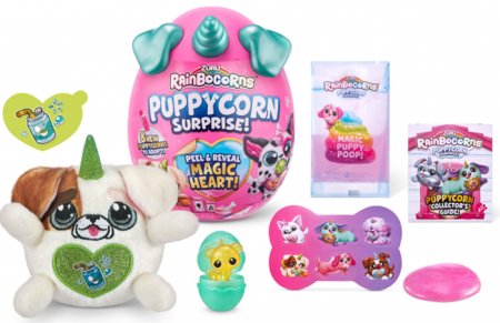 Zuru Игрушка-сюрприз Rainbocorns Puppycorn Surprise