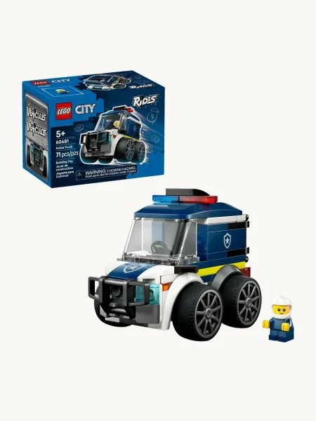 Конструктор LEGO CITY "Полицейский грузовик криминальной лаборатории"