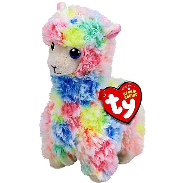 Beanie Babies Разноцветная Лама LOLA