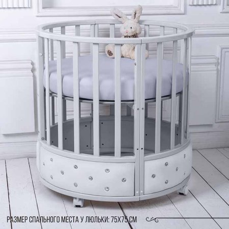 Sweet Baby Кровать Cappellini 7 в 1 / цвет белый