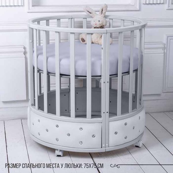 Sweet Baby Кровать Cappellini 7 в 1 / цвет белый