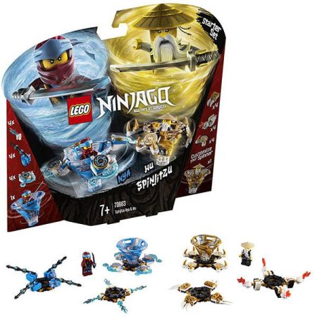 Lego Ninjago Ниндзяго Ния и Ву: мастера Кружитцу