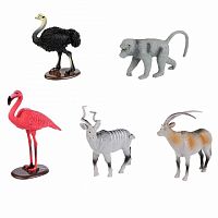 Играем Вместе Игровой набор из 5 фигурок животных 8-10 см в ассортименте