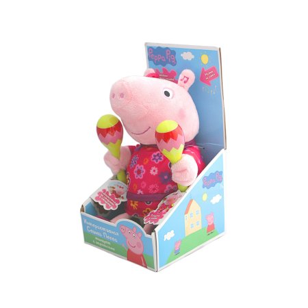 Peppa Pig Игрушка Пеппа с маракасами / цвет розовый