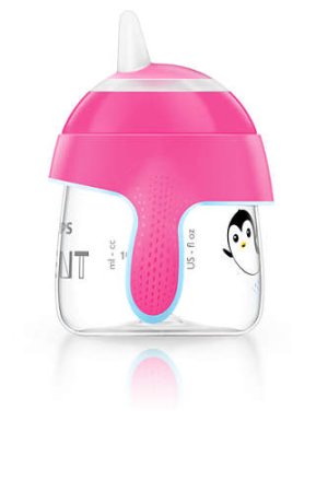 Avent Чашка поильник 200 мл, от 6 месяцев до 3 лет, розовый, артикул: SCF751/07
