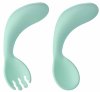Roxi Kids Набор столовых приборов: ложка и вилка / цвет мятный
