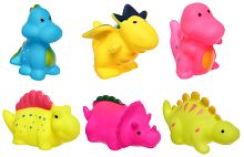 Крошка Я Набор игрушек для ванны "Динозавры"					