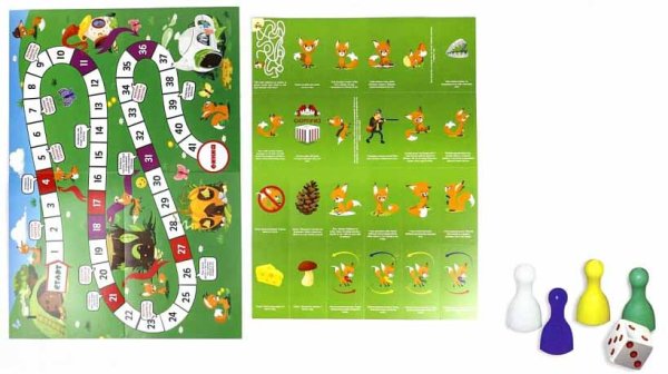 Leader Kids Настольная игра "Лисьи хитрости"