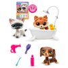 Набор "Груминг спа": три фигурки мини-животных с аксесс,, коллекция Littlest Pet Shop