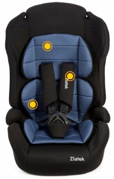 Zlatek Автокресло ZL513 lux Atlantic (9-36 кг) / цвет синий адванс