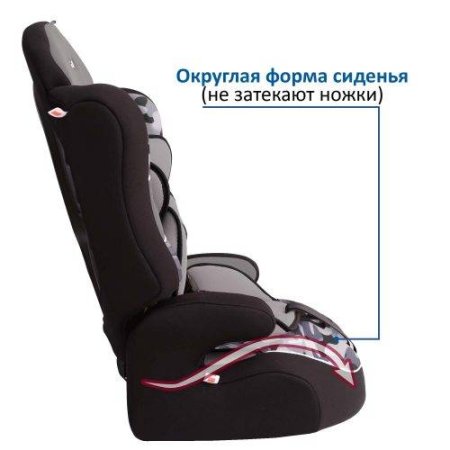 Siger Детское автокресло Art "Драйв" / цвет милитари / группа I/II/Ill / вес 9-36 кг / 1-12 лет