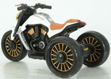 Toyland Электромобиль трицикл YQR8884 / цвет белый