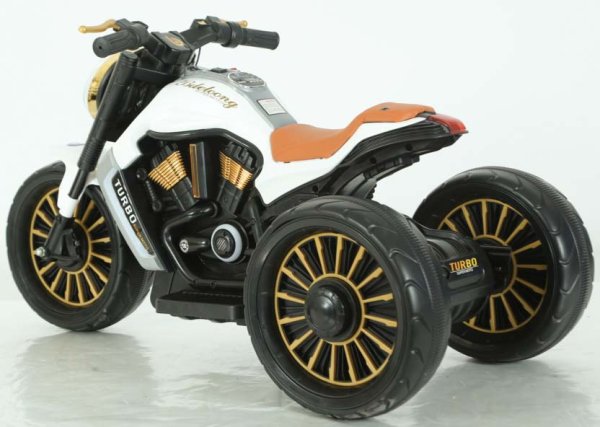 Toyland Электромобиль трицикл YQR8884 / цвет белый