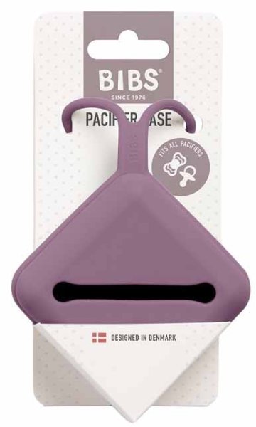 Bibs Контейнер для пустышки силиконовый / цвет Mauve (фиолетовый)
