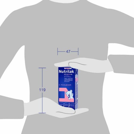 Nutrilak Детская молочная смесь Premium 1, с рождения, 200 мл