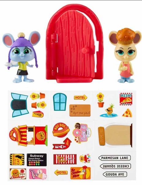 Mouse in the House Игровой набор Сквик и Маффин