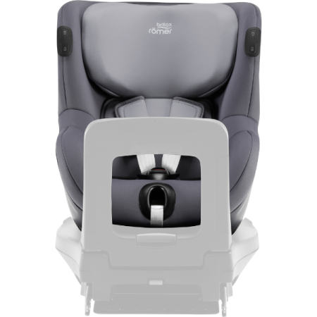 Britax Roemer Детское автокресло Dualfix iSense / цвет Midnight Grey
